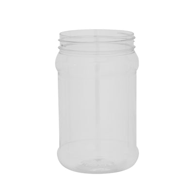 Royalford RF11095 Airtight PET Jar | 500ml | BPA Free Leak Proof Food Storage Container | Transparent Plastic Kitchen Storage Jars with Lid |  Lightweight & long-lasting