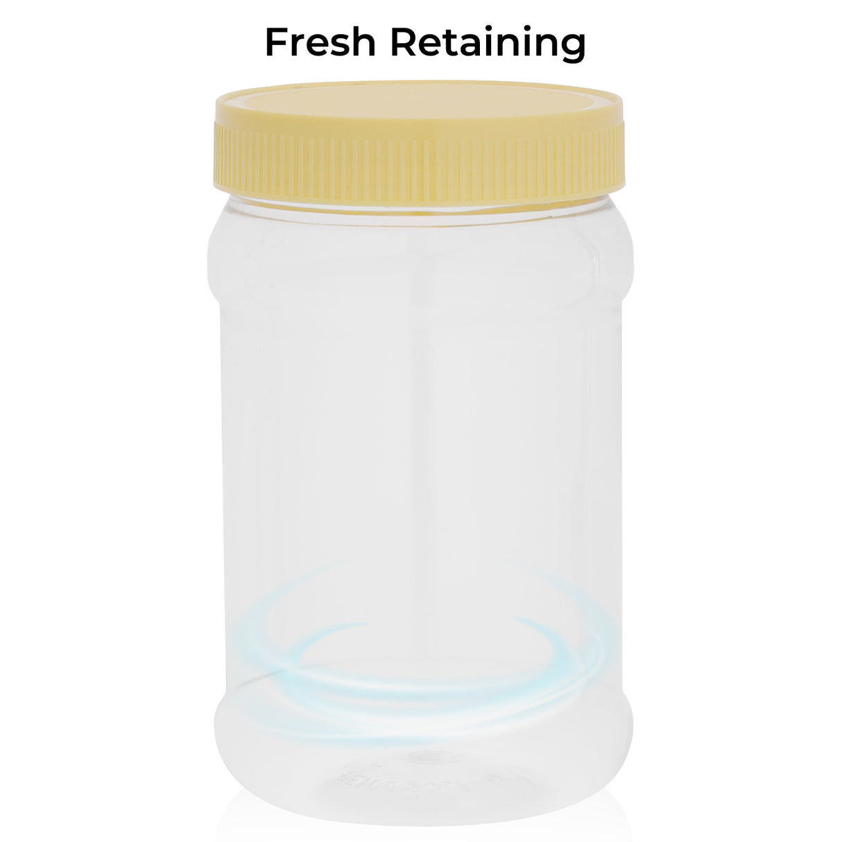 Royalford RF11096 Airtight PET Jar 750ml | BPA Free Leak Proof Food Storage Container |  Transparent Plastic Kitchen Storage Jar  for Spices, Snacks,  Dry Food & Grains
