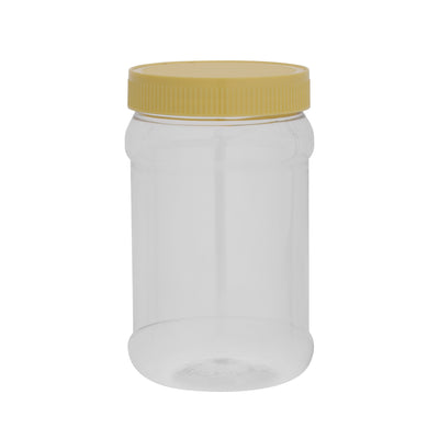 Royalford RF11096 Airtight PET Jar 750ml | BPA Free Leak Proof Food Storage Container |  Transparent Plastic Kitchen Storage Jar  for Spices, Snacks,  Dry Food & Grains