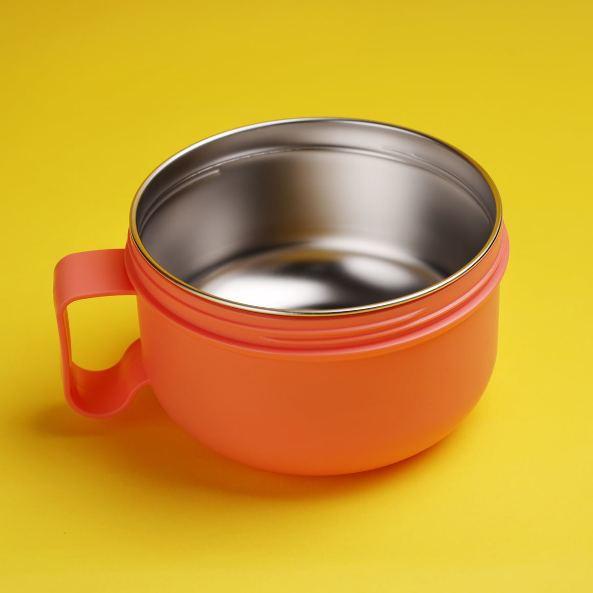 Royalford RF11103 Stainless Steel Lunch Box 850ml | Leak-Proof Sealing Lid| Heat Retaining Insulation| Food Grade Material & Carry Handle for Office, School & Travel Use