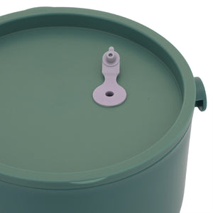 Royalford RF11104 Single Layer Round Lunch Box 1000ml | Stainless Steel Inner| Easy Lock Air-Tight Lid| High Heat Retention| Durable, Leakproof & Stylish Food Container