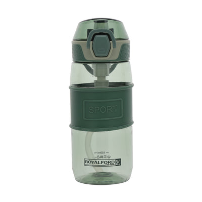 Royalford RF11111 550ML Water Bottle | BPA Free Leak-Proof Sports Drinking Bottle with Handle | Lightweight Eco-Friendly Polymer Design for School, Gym & Travel