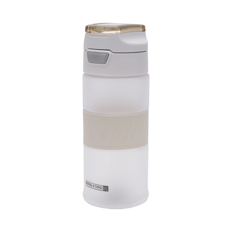 Royalford RF11115 650ML BPA-Free Water Bottle | Leakproof Push Button Lid | Durable Hot & Cold Drink Bottle| Portable Drinking Bottle for Gym, Travel, Office & School