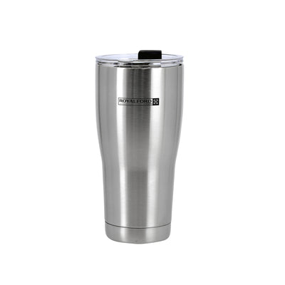 RoyalFord RF11140 500ml Vacuum Tumbler | Double Wall Stainless Steel Travel Mug with Leak-Proof Lid | Premium SS304 Inner Pot |Durable SS201 Outer Body | Travel-Friendly