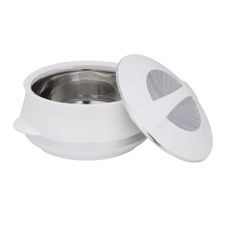 Royalford RF11145 Elite Gold 1600ml Insulated Casserole | Double Wall Hot Pot | Stainless Steel Inner & Twist Lock Lid | Premium PP Outer Body | Firm Twist Lock Lid
