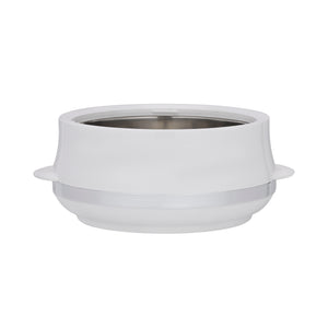 Royalford RF11145 Elite Gold 1600ml Insulated Casserole | Double Wall Hot Pot | Stainless Steel Inner & Twist Lock Lid | Premium PP Outer Body | Firm Twist Lock Lid