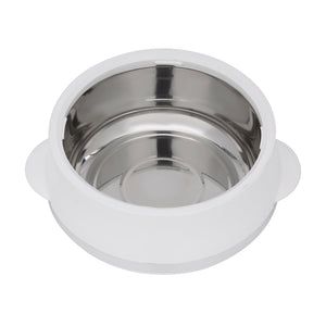 Royalford RF11145 Elite Gold 1600ml Insulated Casserole | Double Wall Hot Pot | Stainless Steel Inner & Twist Lock Lid | Premium PP Outer Body | Firm Twist Lock Lid