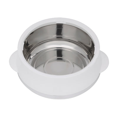 Royalford RF11145 Elite Gold 1600ml Insulated Casserole | Double Wall Hot Pot | Stainless Steel Inner & Twist Lock Lid | Premium PP Outer Body | Firm Twist Lock Lid