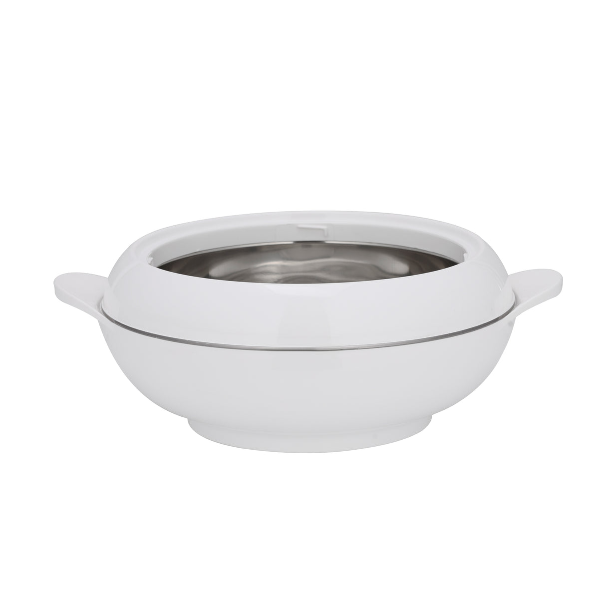 Royalford Omega Gold Insulated Casserole 2500ML RF11152 | Super PU Insulation | Stainless Steel Inner | Premium Hot Food Server | Twist-Lock Lid for Long Heat Retention