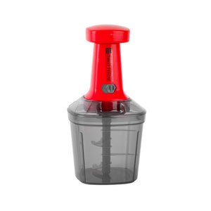 Royalford RF11158 Push Chopper | 6-Tier Stainless Steel Blade System | 1000ml Large Capacity Container | Quick Vegetable & Fruit Chopping | BPA-Free Food Grade Build