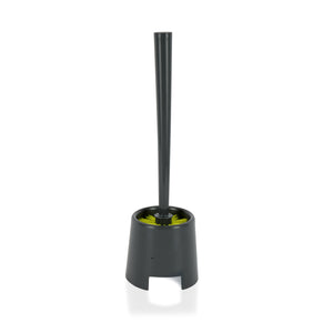 Royalford RF11188GR Toilet Brush with Holder |Durable Bathroom Cleaning Brush with Ergonomic Handle| Flexible Bristles| Scratch-Free Cleaning for Indian & Western Toilets