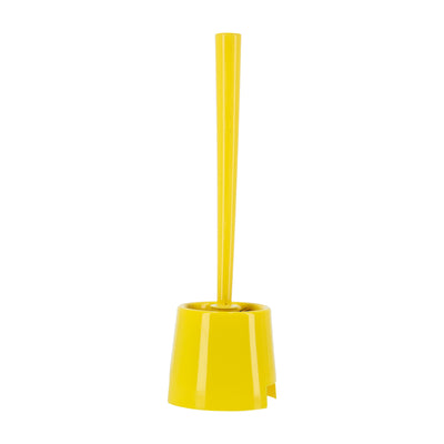 Royalford RF11188 Toilet Brush with Holder | Durable Bathroom Cleaning Brush with Ergonomic Handle| Flexible Bristles| Scratch-Free Cleaning for Indian & Western Toilets