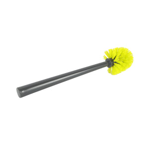 Royalford RF11188GR Toilet Brush with Holder |Durable Bathroom Cleaning Brush with Ergonomic Handle| Flexible Bristles| Scratch-Free Cleaning for Indian & Western Toilets