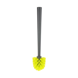 Royalford RF11188GR Toilet Brush with Holder |Durable Bathroom Cleaning Brush with Ergonomic Handle| Flexible Bristles| Scratch-Free Cleaning for Indian & Western Toilets