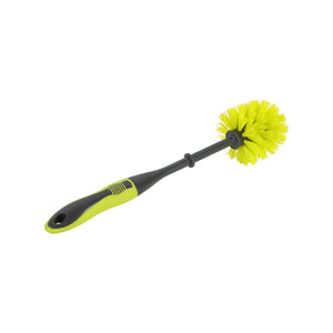 Royalford RF11189GR Toilet Brush with Holder| Durable Bathroom Cleaning Set, Ergonomic Handle & Flexible Bristles| Scratch-Free Cleaning for Indian & Western Toilets Use|