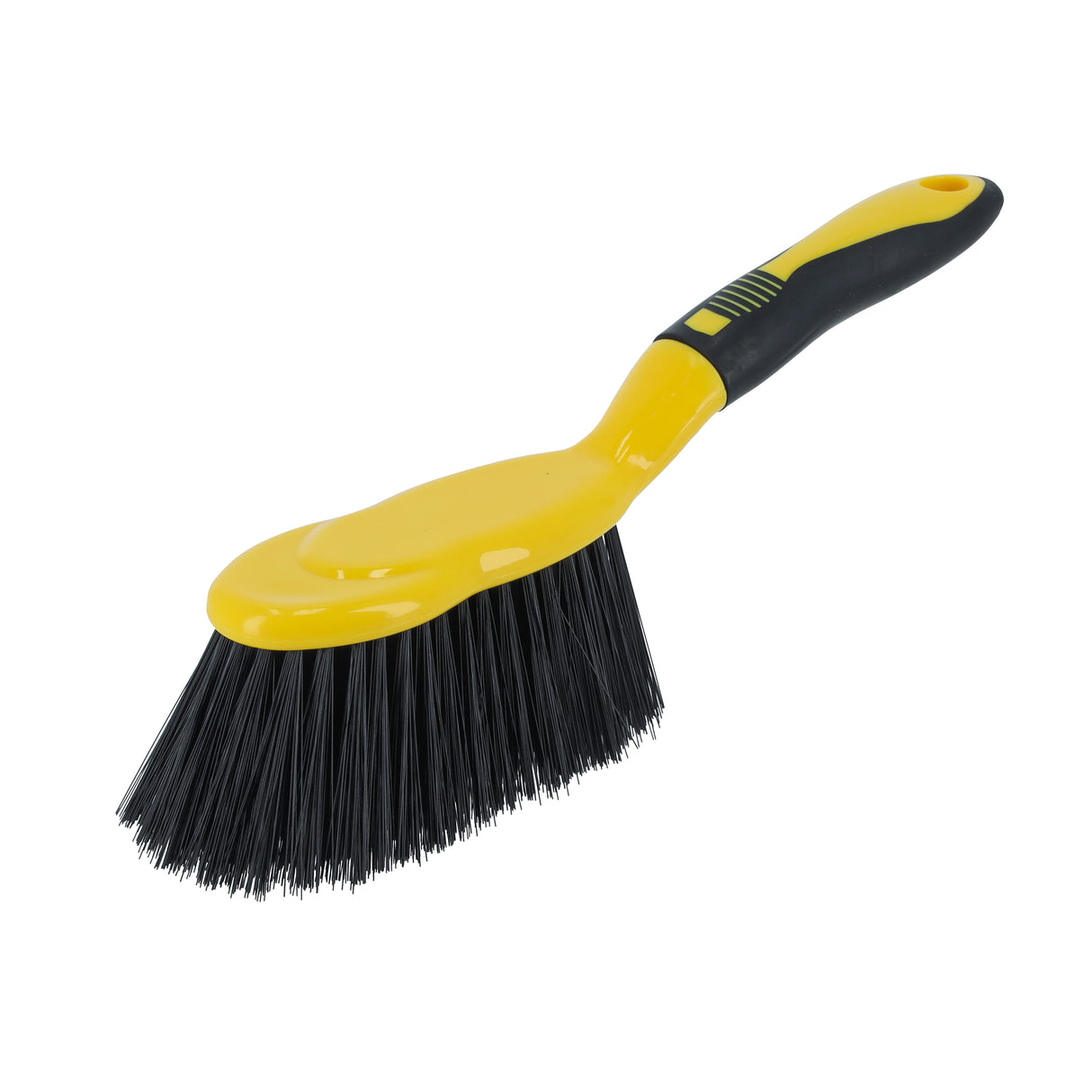 Royalford RF11193 Dust Pan & Brush set| durable bristles, ergonomic grip, and a rubber edge pan| for efficient wet & dry cleaning in home, kitchen, and bathroom spaces|