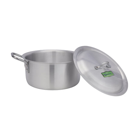 Royalford RF11207 5-Piece Aluminium Cooking Pot Set with Steel Handles |  Fast & Energy-Efficient Cooking | Easy to Clean | Strong Steel Handles | Ideal for Everyday Use
