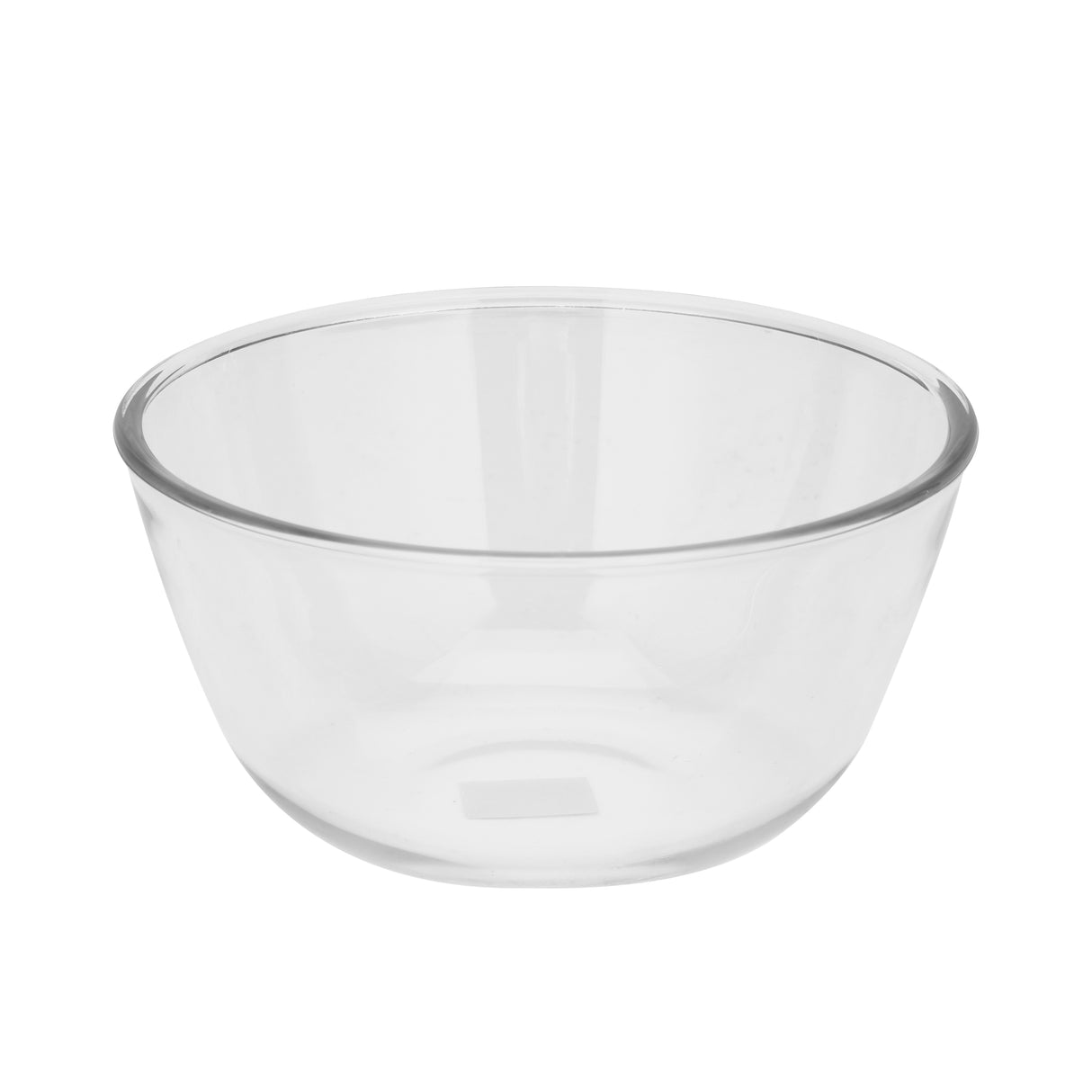 Royalford RF11231 500ML Glass Mixing Bowl| made from durable borosilicate glass & thermal shock resistant| dishwasher safe, perfect for serving and storage use|