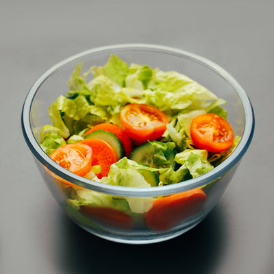Royalford RF11231 500ML Glass Mixing Bowl| made from durable borosilicate glass & thermal shock resistant| dishwasher safe, perfect for serving and storage use|