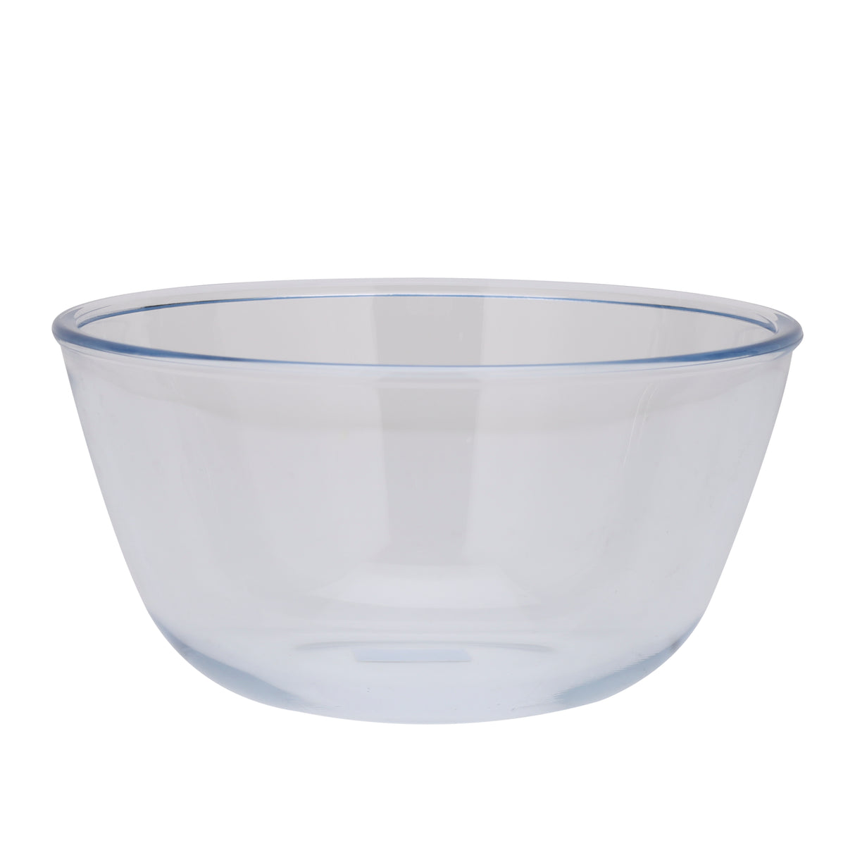 Royalford RF11233 2.70L Glass Mixing Bowl | Borosilicate Thermal Shock Resistant Kitchen Bowl | Freezer & Dishwasher Safe Durable Glassware for Mixing & Serving