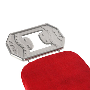 Royalford RF11245 Leona Ironing Board | Foldable Steel Iron Board | Heat-Resistant Cotton Cover | Stable Frame | Iron Rest and Space-Saving Design for Home Use Daily