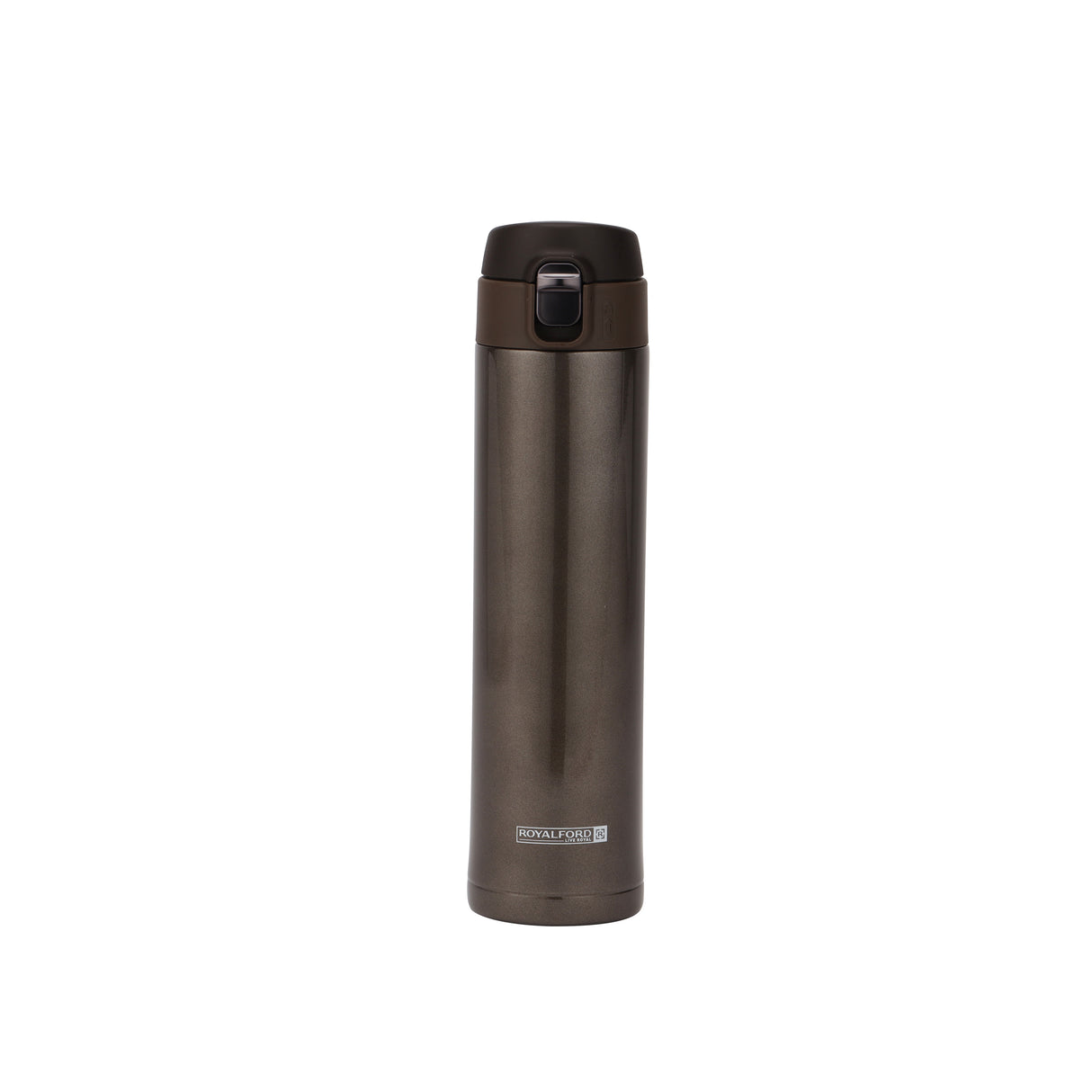 Royalford 520 ML / 17.6oz Stainless Steel Vacuum Water Bottle- RF11246| High-Quality Vacuum Insulation Preserves the Flavor and Freshness| Portable, Leak-Resistant and Light-Weight| Suitable for Indoor and Outdoor Use| Red