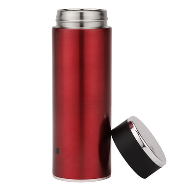 Royalford RF11248 360ml SS Vacuum Water Bottle | Double Wall Stainless Steel Insulated Flask | Leak Resistant Lid | Keeps Hot & Cold for Hours | Portable Travel Bottle