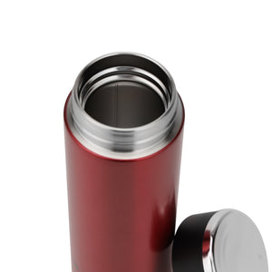 Royalford RF11248 360ml SS Vacuum Water Bottle | Double Wall Stainless Steel Insulated Flask | Leak Resistant Lid | Keeps Hot & Cold for Hours | Portable Travel Bottle