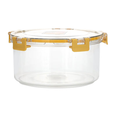 Royalford RF11254 Airtight Container 550ml| BPA-free material, leak-proof locking clips and silicone seal| stackable design, and freezer-safe storage for fresh food|