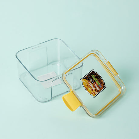 Royalford RF11257 460ml Airtight Food Container| BPA-free plastic, leak-proof design & silicone sealing ring| for storing snacks, leftovers & keeping food fresh|