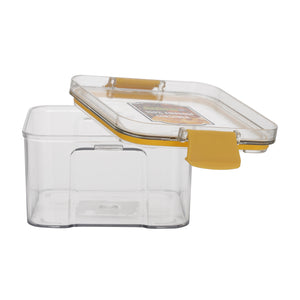 Royalford RF11257 460ml Airtight Food Container| BPA-free plastic, leak-proof design & silicone sealing ring| for storing snacks, leftovers & keeping food fresh|