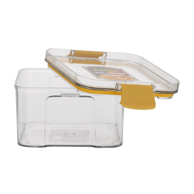 Royalford RF11257 460ml Airtight Food Container| BPA-free plastic, leak-proof design & silicone sealing ring| for storing snacks, leftovers & keeping food fresh|