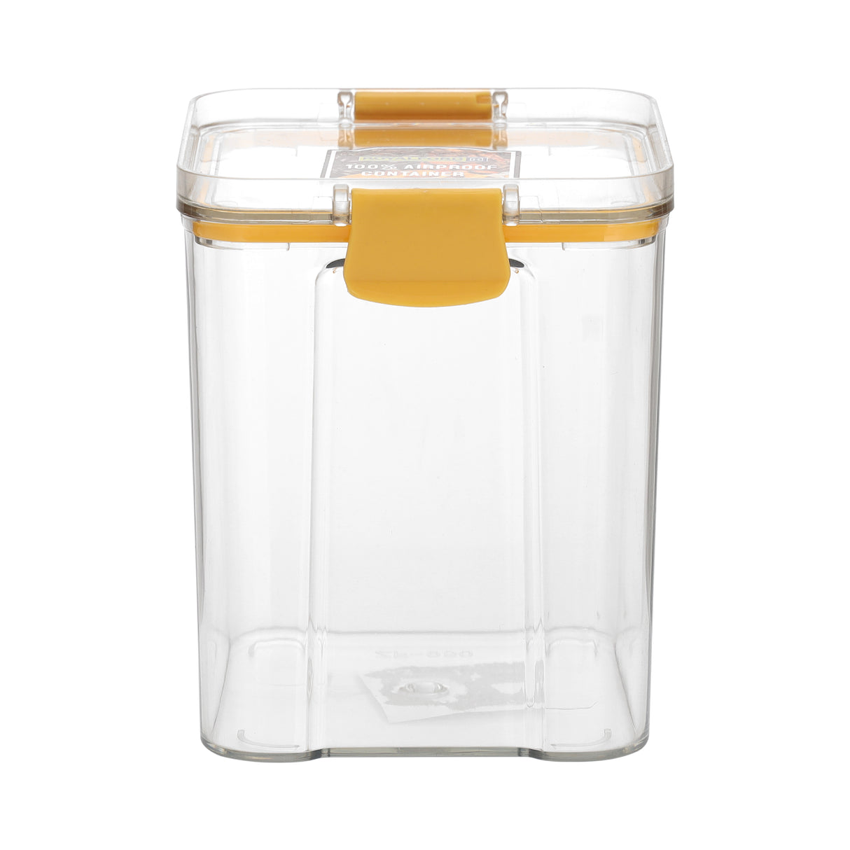 Royalford RF11258 Airtight Container 700ml| BPA-free plastic, leak-proof locking lid & silicone seal| stackable design, freezer-safe use, and clear body for easy storage|