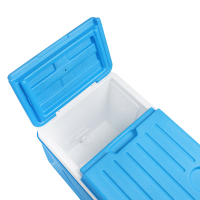 RoyalFord RF11264 62L Insulated Ice Cooler Box | 3-Layer Thermal Ice Chest for Camping, Picnic, BBQ & Travel | Heavy-Duty HDPE Exterior | Food-Grade Inner Lining