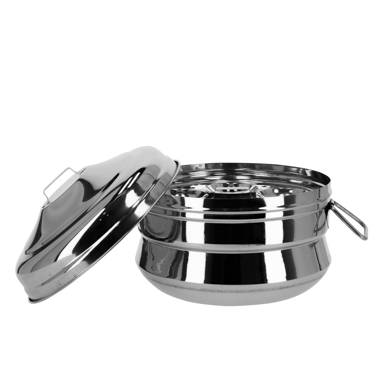 Royalford RF11340 Stainless Steel Idly Steamer Pot |Premium Food-Grade Stainless Steel Idli Cooker |2 Durable Racks| Induction Compatible Base |Healthy & Hygienic Cooking