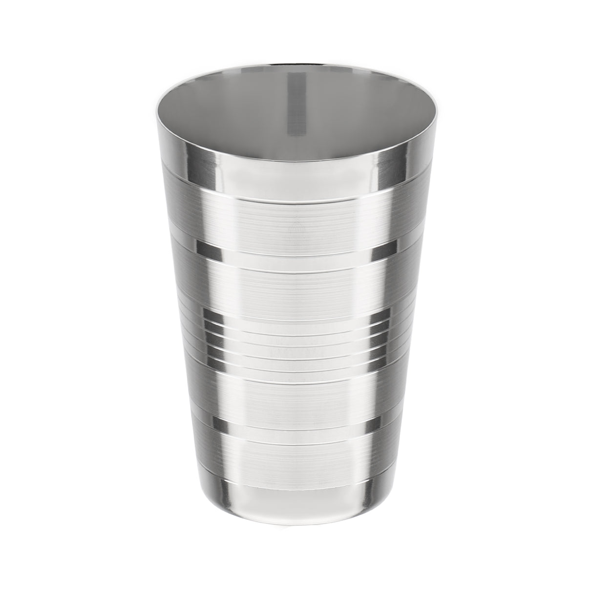 Royalford RF11463 Stainless Steel Designer Glass | 7cm with Mirror Finish Body | Durable Rust-Resistant Drinking Tumbler for Water, Juice & Daily Use, Premium Quality