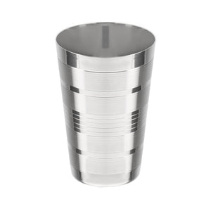 Royalford RF11463 Stainless Steel Designer Glass | 7cm with Mirror Finish Body | Durable Rust-Resistant Drinking Tumbler for Water, Juice & Daily Use, Premium Quality
