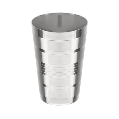 Royalford RF11463 Stainless Steel Designer Glass | 7cm with Mirror Finish Body | Durable Rust-Resistant Drinking Tumbler for Water, Juice & Daily Use, Premium Quality