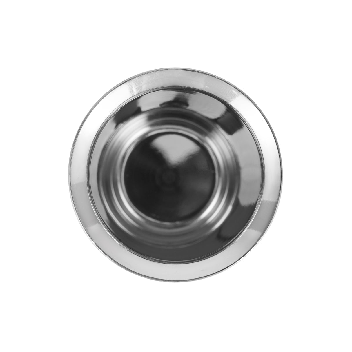 Royalford RF11465 Stainless Steel Coffee Glass | 7cm  Mirror Finish Durable Steel Tumbler for Coffee, Tea & Milk | Rust Resistant Drinking Glass |Durable for Daily Use