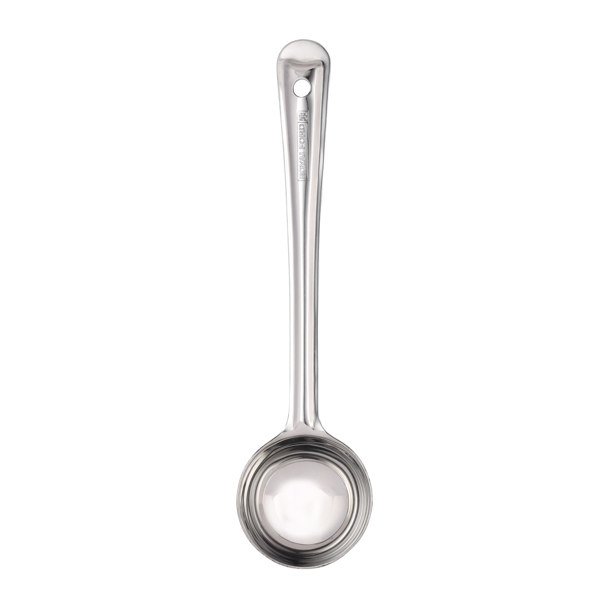 RoyalFord RF11479 Stainless Steel Basting Ladle | 19cm | Premium Food Grade | Mirror Finish, Durable Rust Resistant Serving Spoon | Perfect for Soup, Sauce and Gravy |