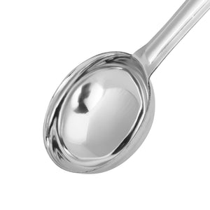 RoyalFord RF11479 Stainless Steel Basting Ladle | 19cm | Premium Food Grade | Mirror Finish, Durable Rust Resistant Serving Spoon | Perfect for Soup, Sauce and Gravy |
