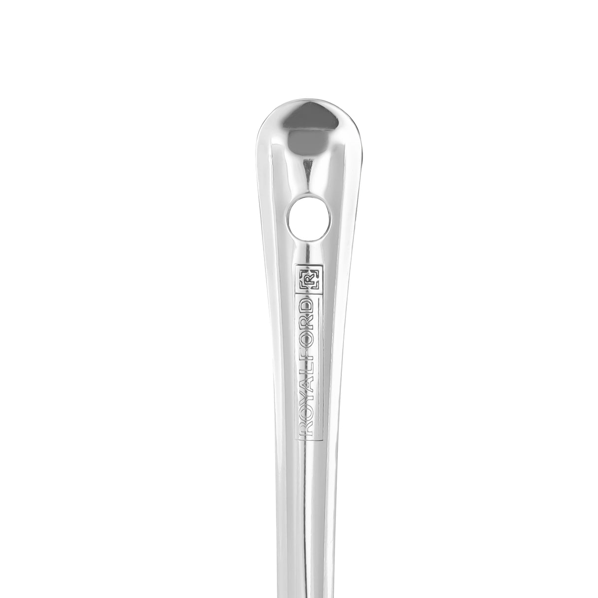 RoyalFord RF11479 Stainless Steel Basting Ladle | 19cm | Premium Food Grade | Mirror Finish, Durable Rust Resistant Serving Spoon | Perfect for Soup, Sauce and Gravy |