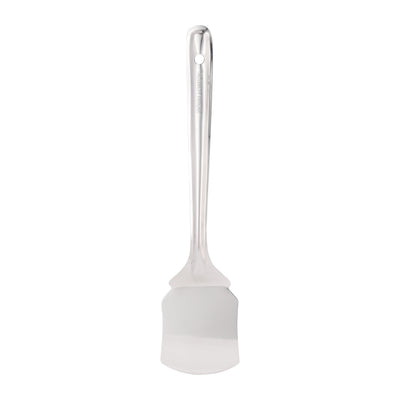 Royalford RF11490 Stainless Steel Basting Turner 32cm | Food Grade Kitchen Spatula | Durable Heat Resistant Turner for Flipping, Cooking & Frying | Ergonomic Handle