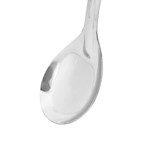 Royalford RF11492 Stainless Steel Basting Oval Spoon | 20.8CM |  Food Grade | Durable Serving Spoon | Long Handle | Perfect Kitchen Spoon for Rice &  Curry Serving