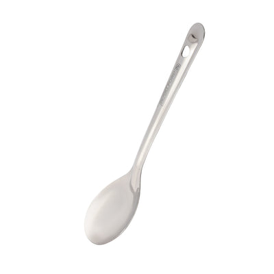 Royalford RF11493 Stainless Steel Basting Oval Spoon |  20.8CM | Food Grade | Durable Serving Spoon | Long Handle | Kitchen Spoon for Rice & Curry Serving |Rust Resistant