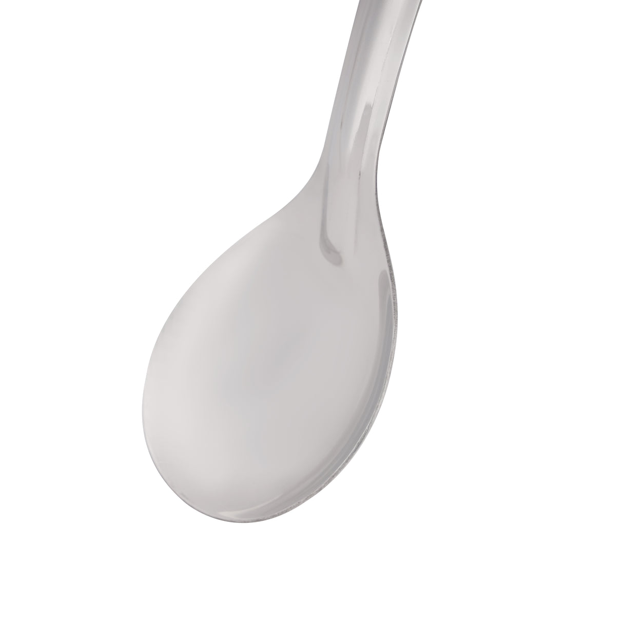 Royalford RF11493 Stainless Steel Basting Oval Spoon |  20.8CM | Food Grade | Durable Serving Spoon | Long Handle | Kitchen Spoon for Rice & Curry Serving |Rust Resistant