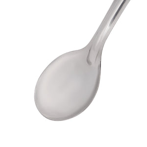 Royalford RF11494 Stainless Steel Basting Oval Spoon | Food Grade Durable Long Handle Serving Spoon | Perfect for Cooking, Serving Sauces and Gravies | Kitchen Use