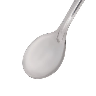 Royalford RF11494 Stainless Steel Basting Oval Spoon | Food Grade Durable Long Handle Serving Spoon | Perfect for Cooking, Serving Sauces and Gravies | Kitchen Use