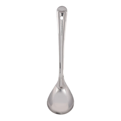Royalford RF11496 Stainless Steel Basting Oval Spoon | 32cm Food Grade Serving Spoon  | Durable Long Handle Spoon for Cooking, Serving, Soup & Gravy|  Mirror Finish