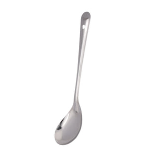 Royalford RF11496 Stainless Steel Basting Oval Spoon | 32cm Food Grade Serving Spoon  | Durable Long Handle Spoon for Cooking, Serving, Soup & Gravy|  Mirror Finish